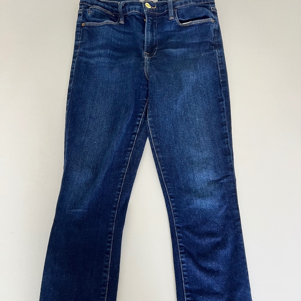 Frame Le High Skinny Crop
